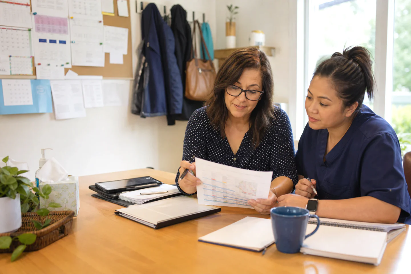 Childcare and Daycares team using Sidekick during a real working day